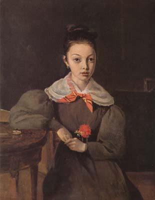 Jean Baptiste Camille  Corot Portrait de Mademoiselle Octavie Sennegon (mk11) Germany oil painting art